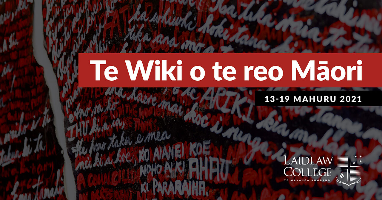 Te Wiki o te reo Māori