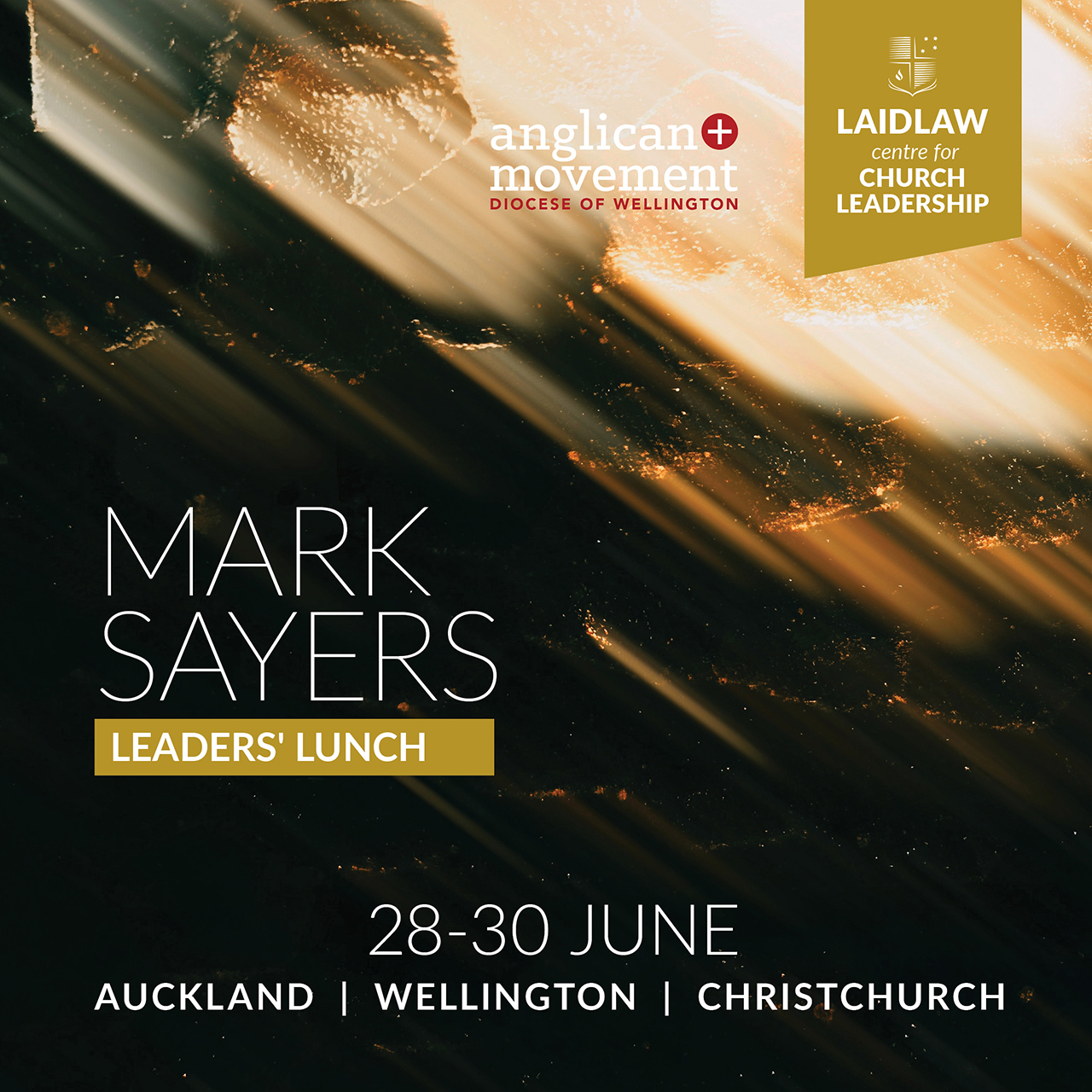 Laidlaw Centre for Church Leadership hosts Mark Sayers in June